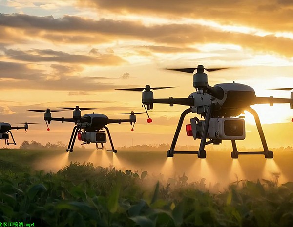 低空经济无人机植保农业农田喷洒